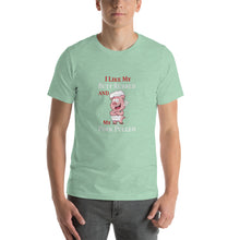 Load image into Gallery viewer, I like my butt rubbed and my pork pulled Unisex T-Shirt