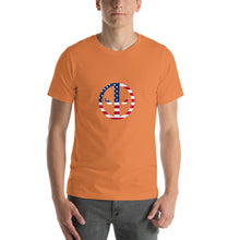 Load image into Gallery viewer, Reflective 3M Deadpool Retro USA Flag Unisex T-Shirt
