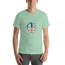 Load image into Gallery viewer, Reflective 3M Deadpool Retro USA Flag Unisex T-Shirt
